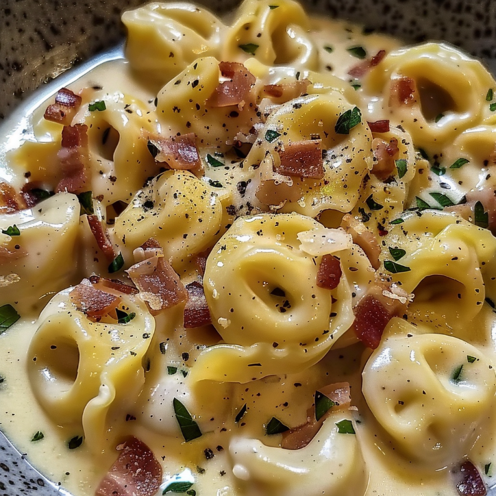 tortellini carbonara ein unglaubliches