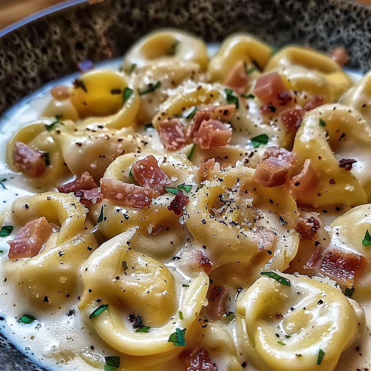 tortellini carbonara ein unglaubliches