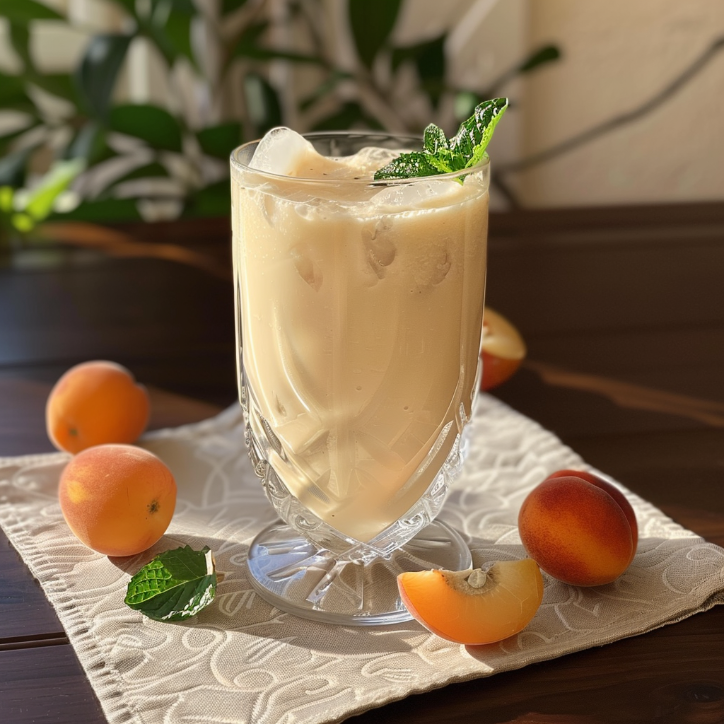 high protein aprikosen drink