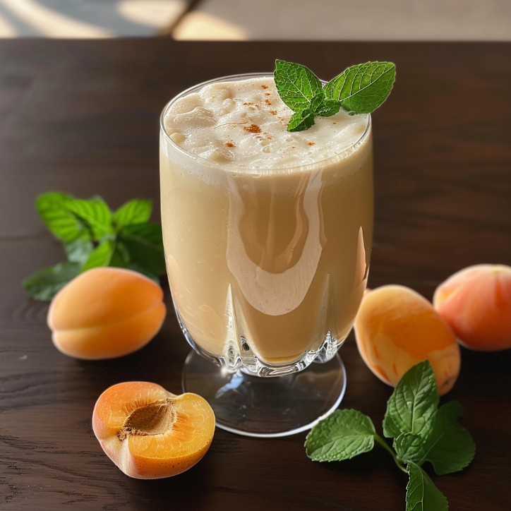 high protein aprikosen drink