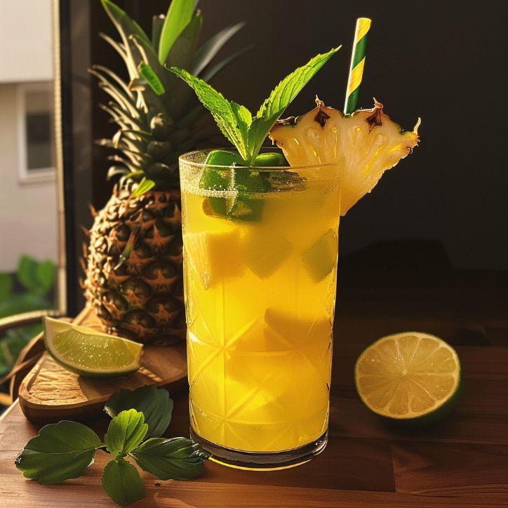 ananas limetten spritz