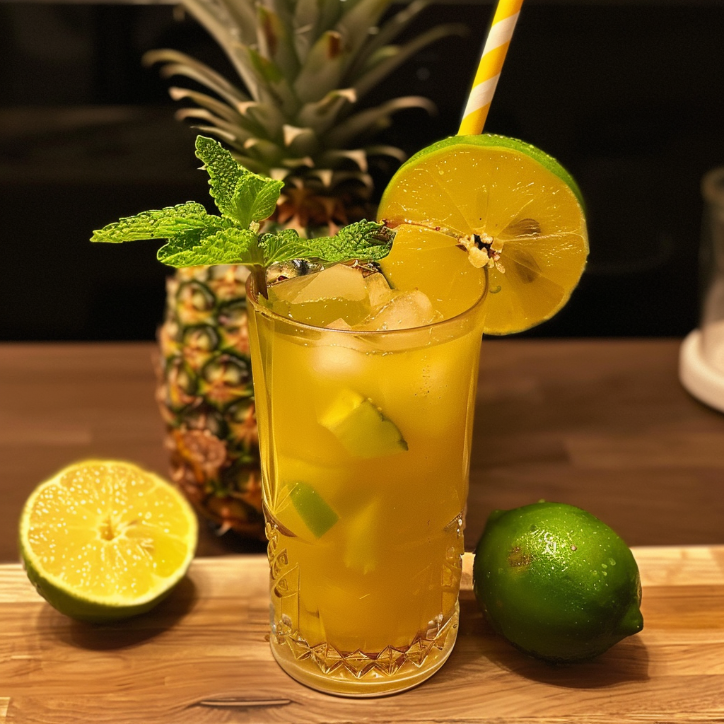 ananas limetten spritz