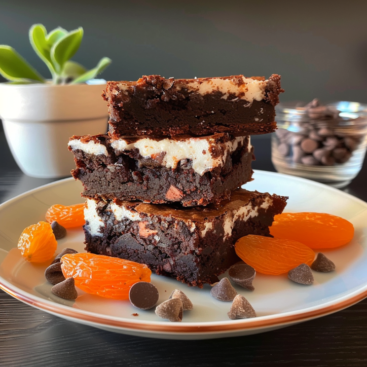 high protein brownies aprikosen