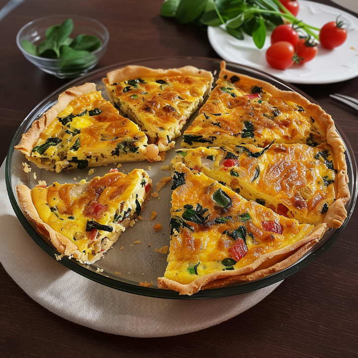 tortilla quiche aus der