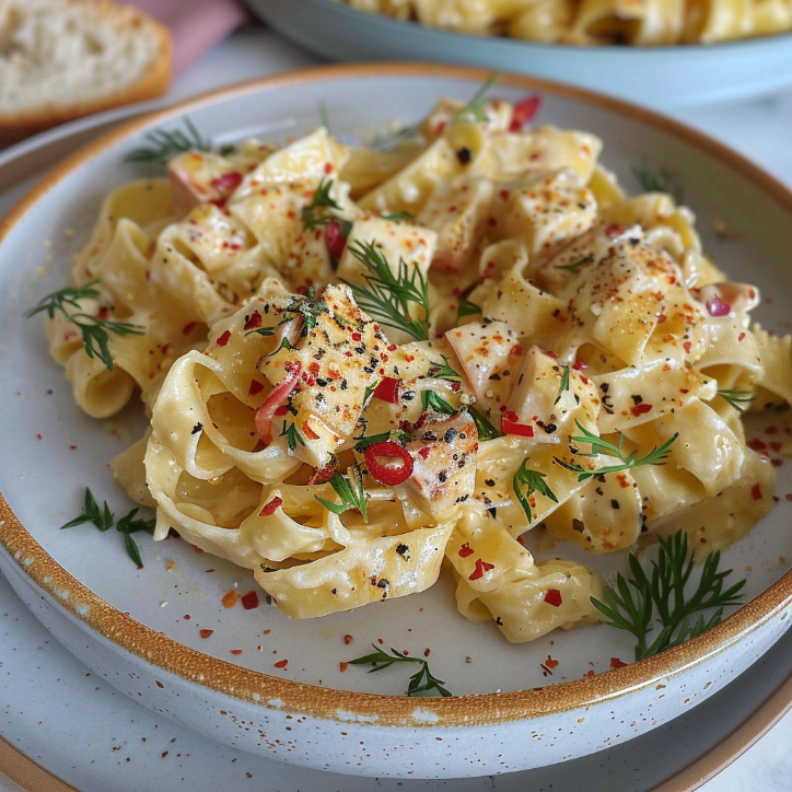 pasta jajeczna z rzodkiewką