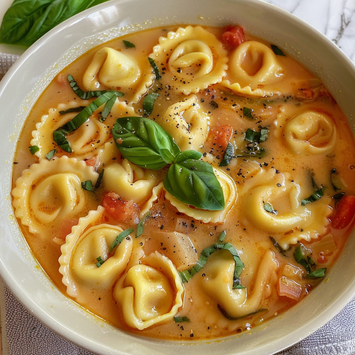 Zupa z tortellini i szpinakiem – rozgrzewający przepis