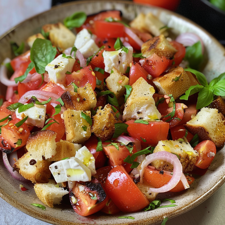 sałatka panzanella