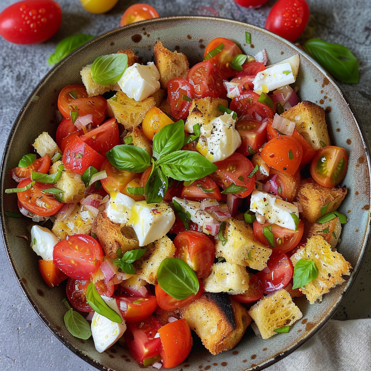 Włoska sałatka panzanella – sycąca i pyszna