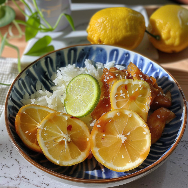 kurczak miodowo-limonkowy