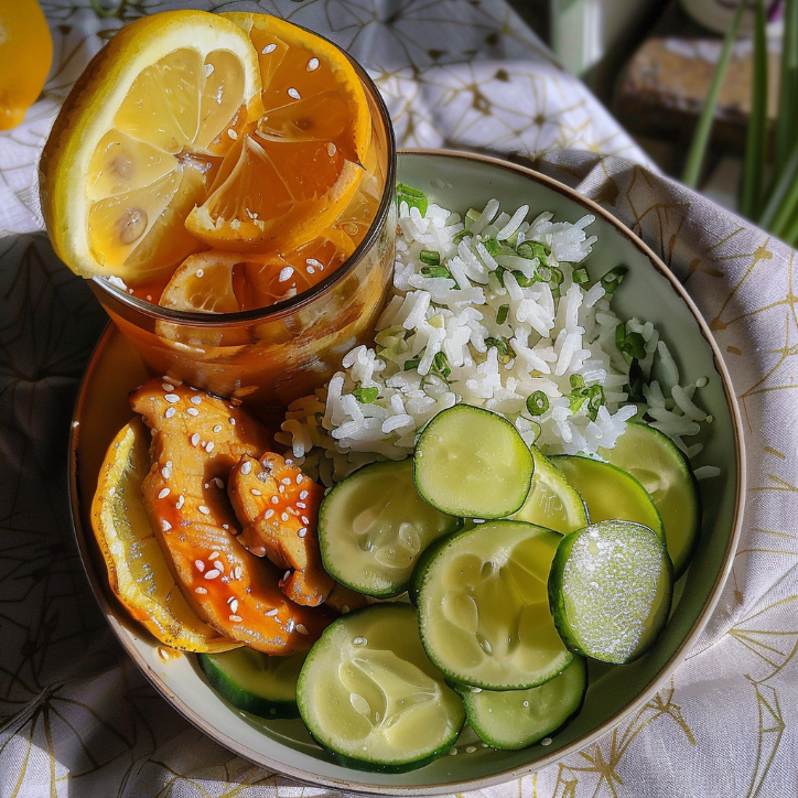 kurczak miodowo-limonkowy