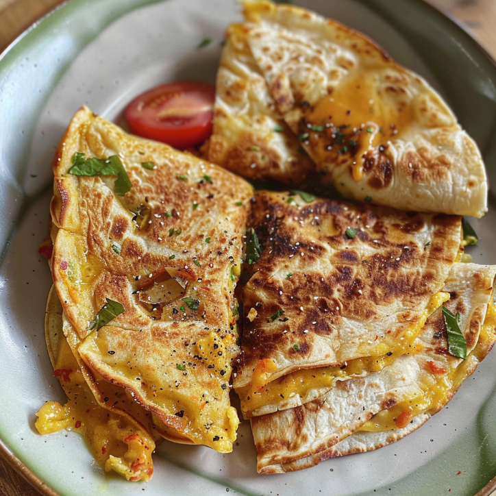 Tortilla śniadaniowa ze szpinakiem i szynką – sycący posiłek