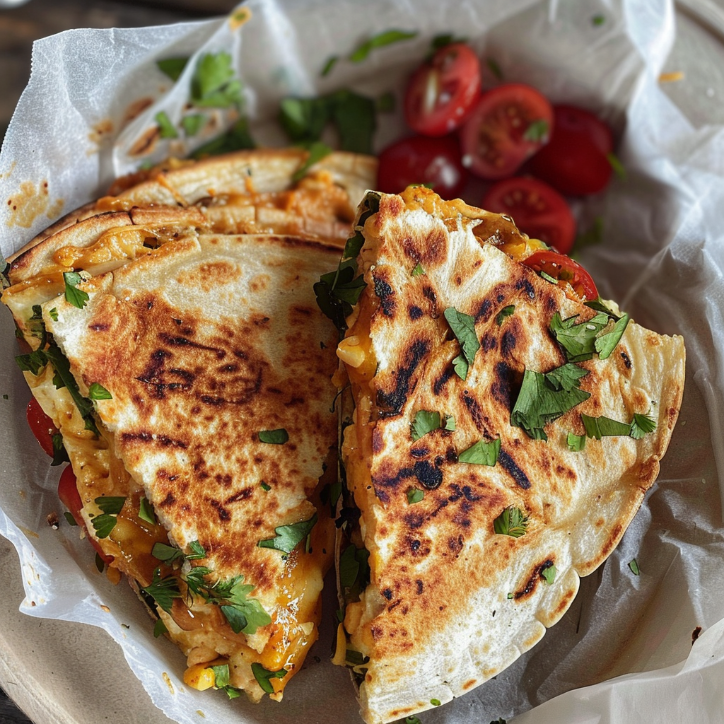 tortilla śniadaniowa ze szpinakiem