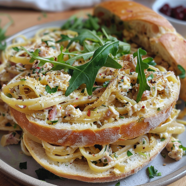 Pasta jajeczna z tuńczykiem – prosta i smaczna